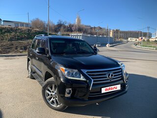 2012 Lexus LX 570 III, чёрный, 4450000 рублей, вид 1