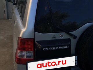 2005 Mitsubishi Pajero Pinin, серебристый, 570000 рублей, вид 3
