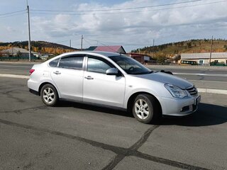 2014 Nissan Almera III (G15), серебристый, 1200000 рублей, вид 3