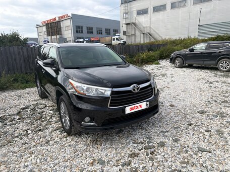 2015 Toyota Highlander III (XU50), чёрный, 3150000 рублей, вид 2