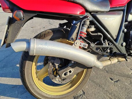 1996 Honda CB 400 Super Four, красный, 320000 рублей, вид 5