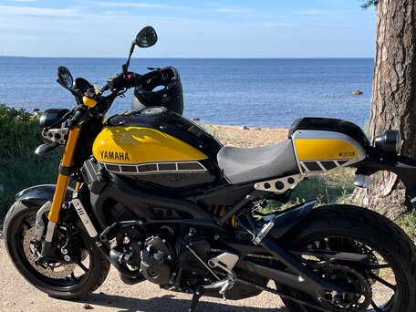 2016 Yamaha XSR900, жёлтый, 1555555 рублей, вид 1