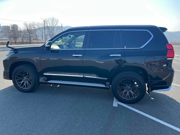 2021 Toyota Land Cruiser Prado 150 Series Рестайлинг 3, чёрный, 5999999 рублей - вид 11