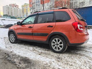 2017 Lada (ВАЗ) Kalina II, оранжевый, 720000 рублей, вид 5