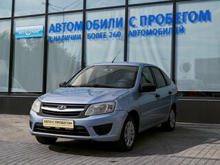 2017 Lada (ВАЗ) Granta I, голубой, 405000 рублей, вид 1