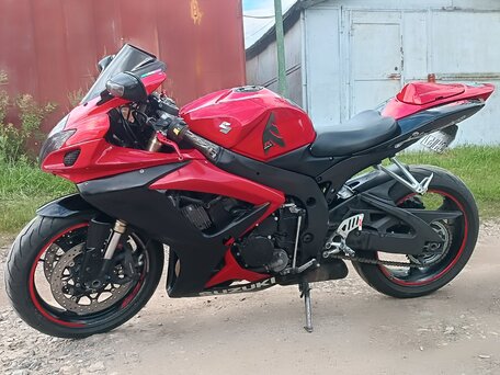 2006 Suzuki GSX-R 600, красный, 530000 рублей, вид 2