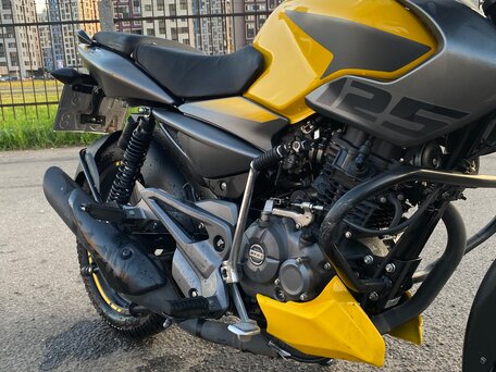 2022 Bajaj Pulsar NS 125, жёлтый, 150000 рублей, вид 5