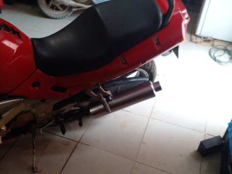 1998 Kawasaki ZZR 400, красный, 190000 рублей, вид 3