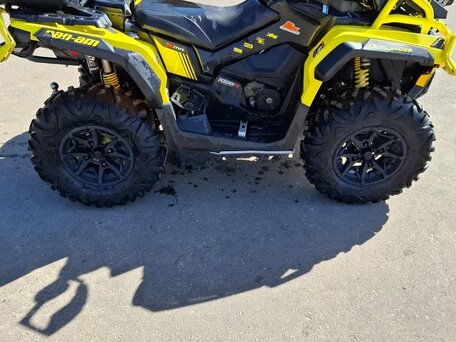 2019 BRP Can-Am Outlander X MR 1000R, жёлтый, 1500000 рублей, вид 3