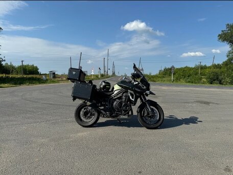 2017 Triumph Tiger Explorer, зелёный, 1450000 рублей, вид 3