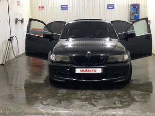 2004 BMW 3 серии N42 316i IV (E46) Рестайлинг, чёрный, 750000 рублей, вид 4