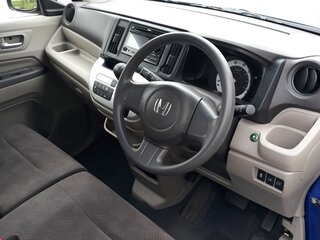 2018 Honda N-WGN I Рестайлинг, синий, 835000 рублей, вид 3