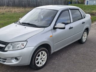 2013 Lada (ВАЗ) Granta I, серый, 380000 рублей, вид 1
