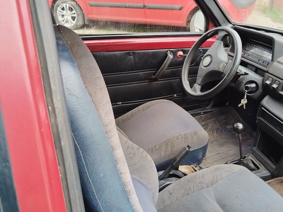 1998 Lada (ВАЗ) 1111 Ока КамАЗ, пурпурный, 130000 рублей - вид 2
