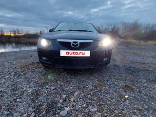 2006 Mazda 3 I (BK) Рестайлинг, чёрный, 470000 рублей, вид 4