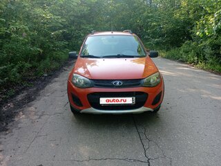 2017 Lada (ВАЗ) Kalina Cross II, оранжевый, 430000 рублей, вид 2