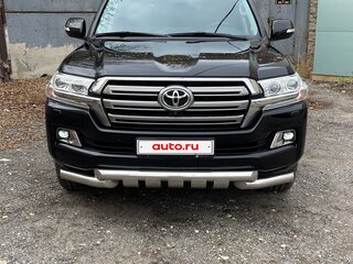 2015 Toyota Land Cruiser 200 Series Рестайлинг 2, чёрный, 6500000 рублей, вид 2