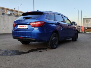2020 Lada (ВАЗ) Vesta SW I, синий, 920000 рублей, вид 4