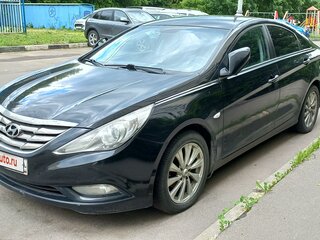 2011 Hyundai Sonata VI (YF), чёрный, 750000 рублей, вид 1