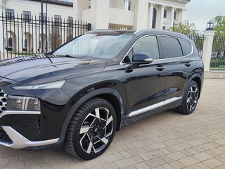2021 Hyundai Santa Fe IV Рестайлинг, чёрный, 3400000 рублей, вид 2