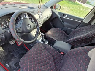 2012 Volkswagen Tiguan I Рестайлинг, красный, 1210000 рублей, вид 5