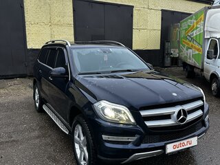 2013 Mercedes-Benz GL-Класс 350 II (X166), синий, 2700000 рублей, вид 2