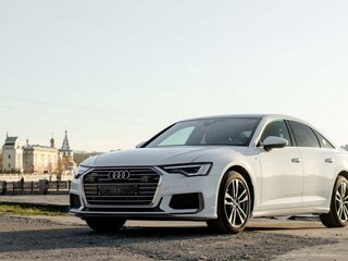 2022 Audi A6 40 TDI V (C8), белый, 6000000 рублей, вид 3