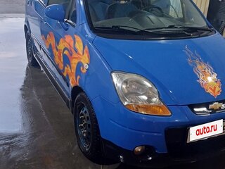 2007 Chevrolet Spark II, синий, 299000 рублей, вид 2