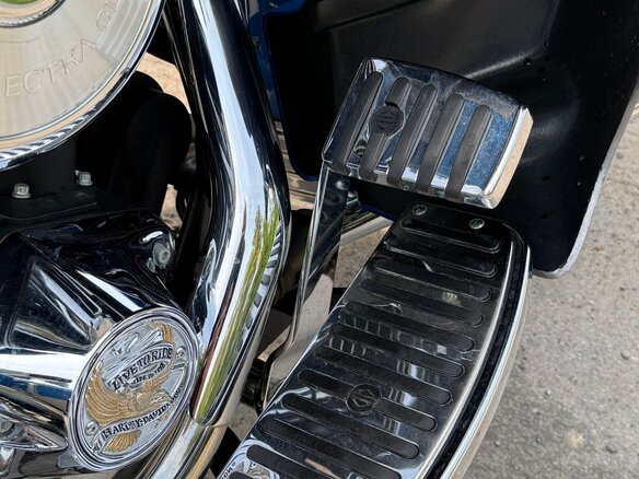 1997 Harley-Davidson Electra Glide, синий, 820000 рублей - вид 21