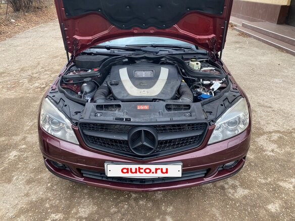 2007 Mercedes-Benz C-Класс 280 III (W204), красный, 1400000 рублей - вид 8