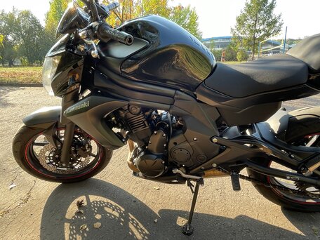 2015 Kawasaki ER-6N, чёрный, 470000 рублей, вид 5