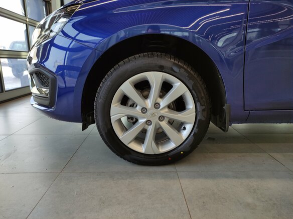 2026 Lada (ВАЗ) Vesta SW I Рестайлинг (NG), синий - вид 6
