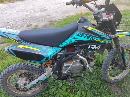 2022 Regulmoto Seven 125E, голубой, 60000 рублей, вид 3