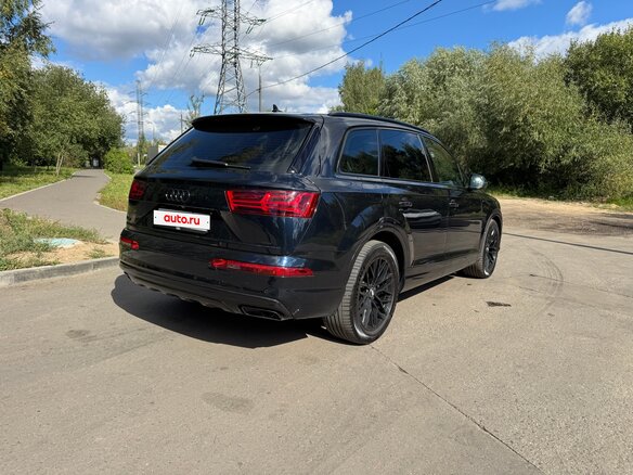 2017 Audi Q7 II (4M), чёрный, 3100000 рублей - вид 4