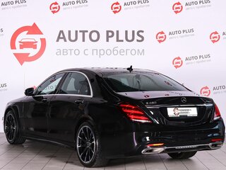 2017 Mercedes-Benz S-Класс 450 VI (W222, C217) Рестайлинг, чёрный, 4599000 рублей, вид 2