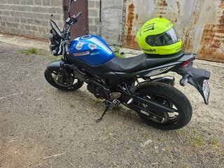 2017 Suzuki SV 650, синий, 550000 рублей, вид 4
