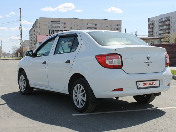 2018 Renault Logan II Рестайлинг, белый, 560000 рублей - вид 7
