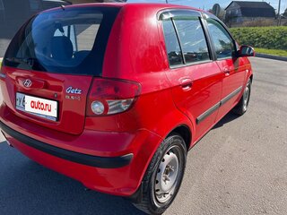 2004 Hyundai Getz I, красный, 315000 рублей, вид 3