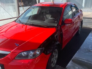 2008 Mazda 3 I (BK) Рестайлинг, красный, 250000 рублей, вид 1