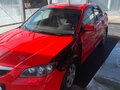2008 Mazda 3 I (BK) Рестайлинг, красный