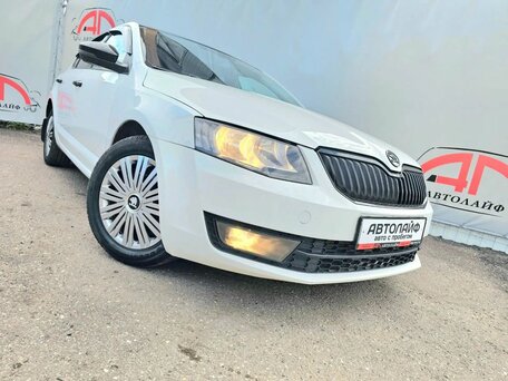 2014 Skoda Octavia III (A7), белый, 875000 рублей, вид 4