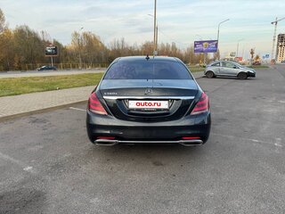 2019 Mercedes-Benz S-Класс 560 e Long VI (W222, C217) Рестайлинг, чёрный, 6900000 рублей, вид 5