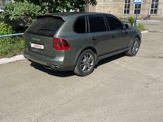 2007 Porsche Cayenne S I Рестайлинг (957), зелёный, 1650000 рублей, вид 3
