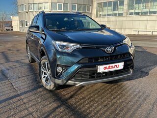 2018 Toyota RAV4 IV (XA40) Рестайлинг, синий, 3100000 рублей, вид 2