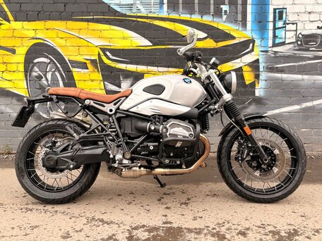 2018 BMW R Nine T, серебристый, 1300000 рублей, вид 3