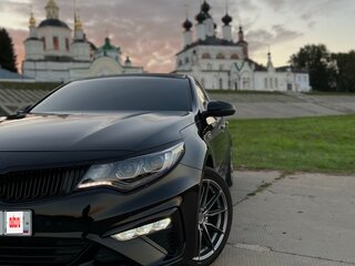 2019 Kia Optima IV Рестайлинг, чёрный, 1860000 рублей, вид 1