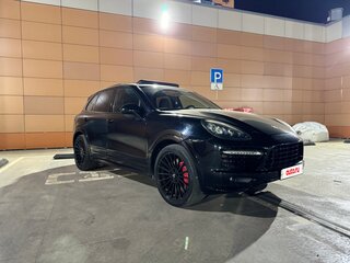 2012 Porsche Cayenne Turbo II (958), чёрный, 2700000 рублей, вид 2