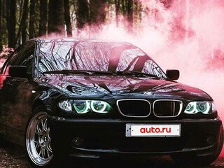 2002 BMW 3 серии 325i IV (E46) Рестайлинг, чёрный, 600000 рублей, вид 2