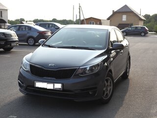 2015 Kia Rio III Рестайлинг, серый, 1050000 рублей, вид 2