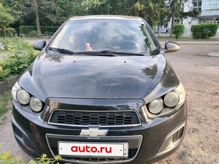 2013 Chevrolet Aveo II, чёрный, 750000 рублей, вид 2